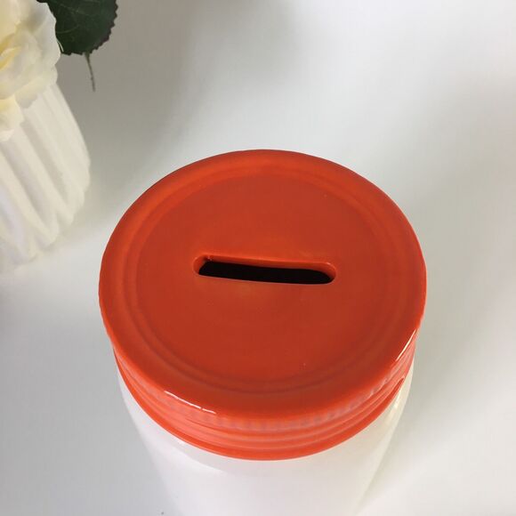 About Face Designs Wanderlust "Dream Big" Ceramic Bank 4.75" NIB - Picture 7 of 9